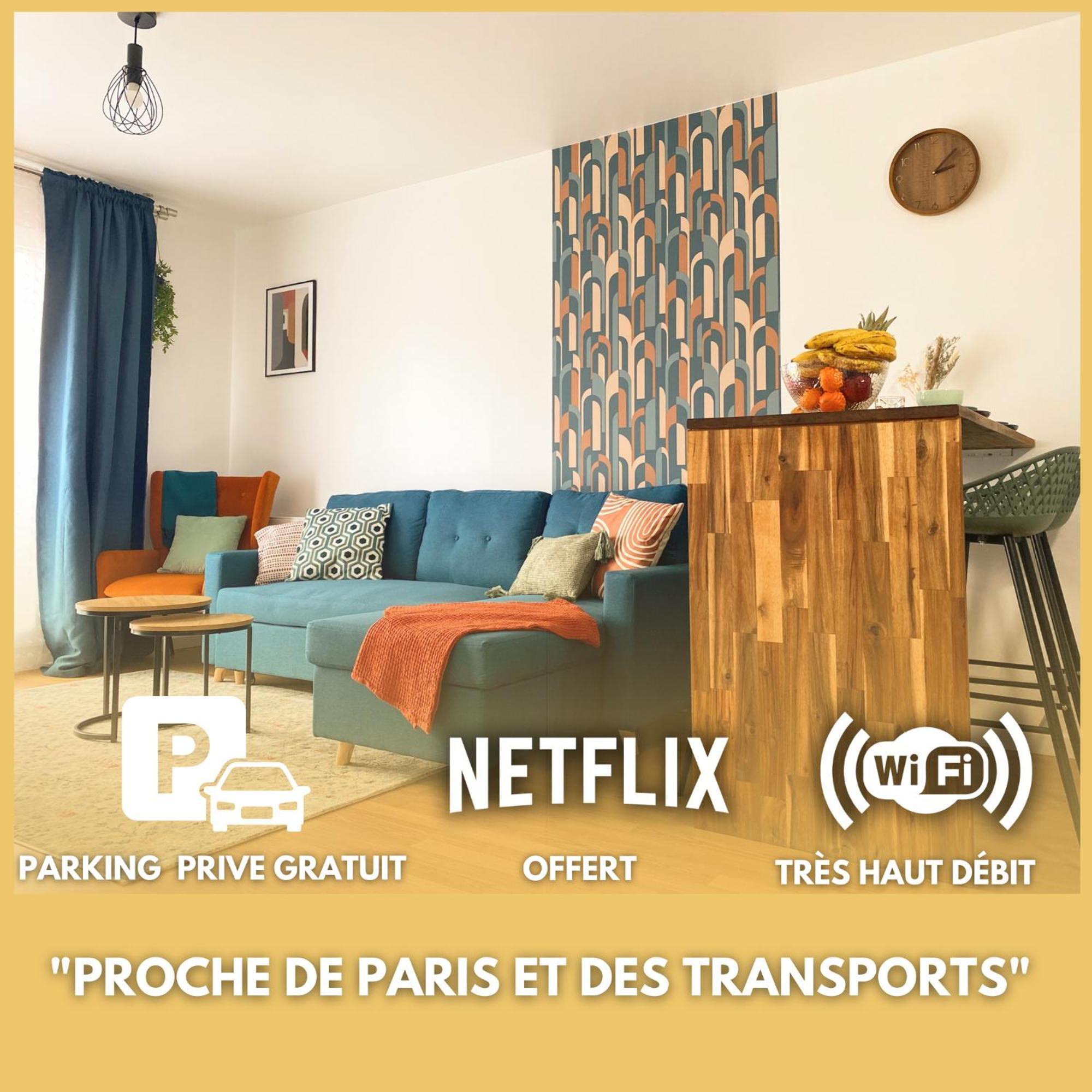 Appartement Le Refuge Urbain à Villejuif Extérieur photo